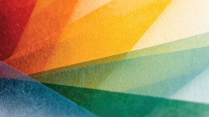 Abstract color fan