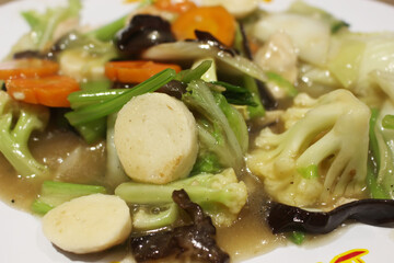 stir fried vegetables