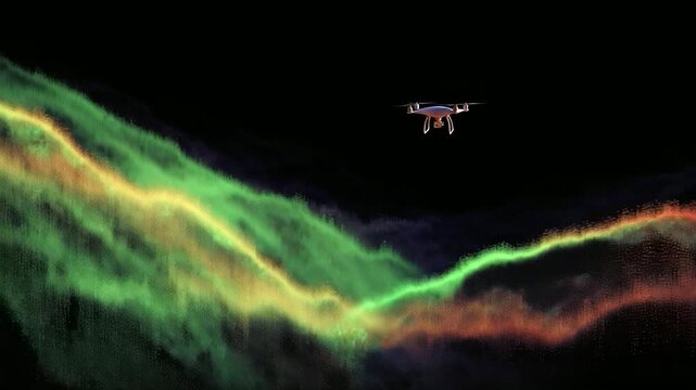 Advanced Drone Mapping of Alien Terrain Using Infrared Light