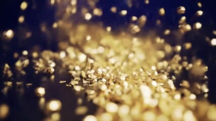 Shining golden particles abstract background with blurred bokeh effect. Softly floating gold dust creates a magical, fairy-tale atmosphere. Smooth, elegant, and calming.
- Powered by Adobe