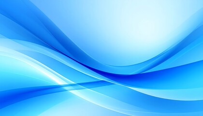 Fototapeta premium Abstract blue wavy background (2)