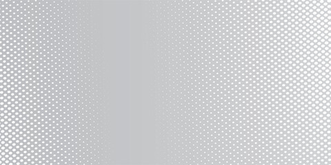 Modern simple wallpaper abstract dots white gray wave light technology texture background.