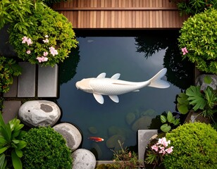 Freshwater fish swim in the clear aquarium water, a captivating sight of nature's underwater animals