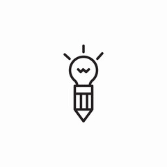 creative idea development icon sign vector