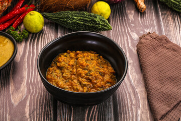 Indian cuisine - Dal Tadka lentil