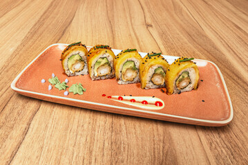 uramakis that are now ubiquitous on sushi menus around the world, in some places surpassing