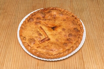 The preparation of empanada dough can vary,