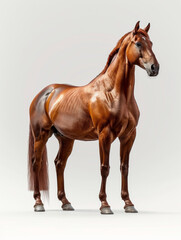 Fototapeta premium The fine horse in the traditional Chinese Year of the Horse