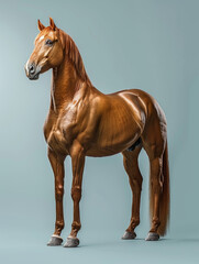 Obraz premium The fine horse in the traditional Chinese Year of the Horse