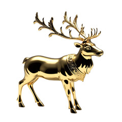 vector illustration of an antelope