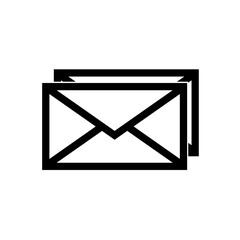 Email symbol letter icon.
