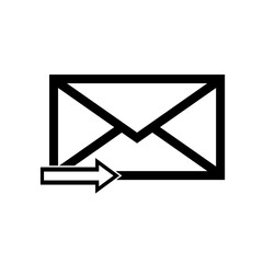 Email symbol letter icon.