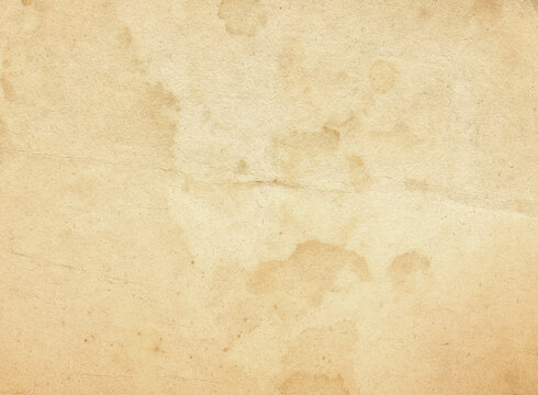 Rugged vintage stained paper texture with old comic book style aging perfect for retro backgrounds restoration and antique document design