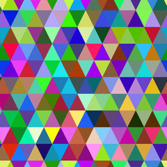 Abstract geometric triangle seamless pattern.