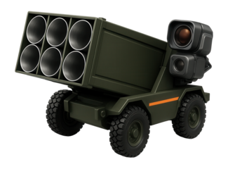 Advanced MLRS with thermal imaging sensors and automated reload mechanism