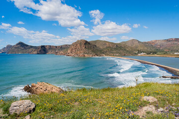 Landscape of Portman (Cartagena, Spain)