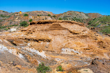 Landscape of Portman (Cartagena, Spain)