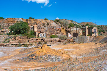 Landscape of Portman (Cartagena, Spain)
