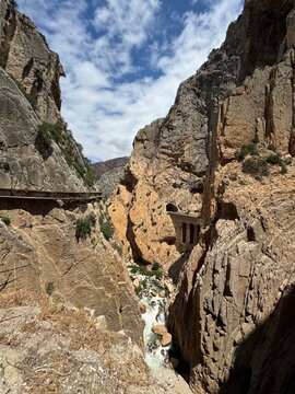 Caminito del Rey in Andalucia Spain