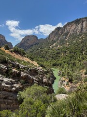 Caminito del Rey in Andalucia Spain