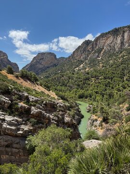 Caminito del Rey in Andalucia Spain
