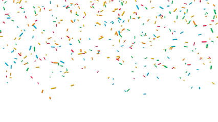 birthday sprinkles falling isolated on transparent background,png happy birthday cake celebration social media design element	