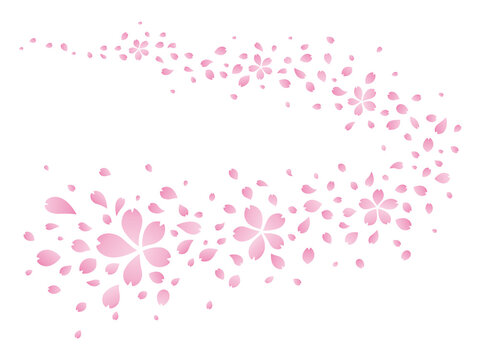 桜の花柄ピンク色打掛 キララシリーズはなびら、サクラ吹雪、 桜の花柄ピンク色打掛 キララシリーズはなびら、サクラ吹雪、