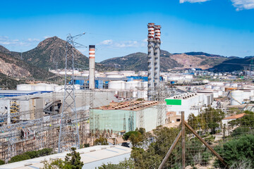 Escombreras Oil Refinery (Cartagena, Spain)