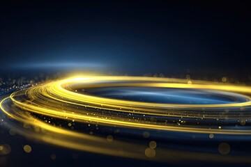 Golden Spiral Circle Design