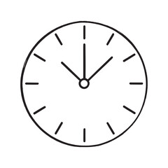 Clocklike Line Art Elegant Clock Design Living Room