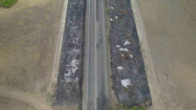 Llanos Highway Venezuela: Autopista Jos&eacute; Antonio P&aacute;ez, Drone Shot
