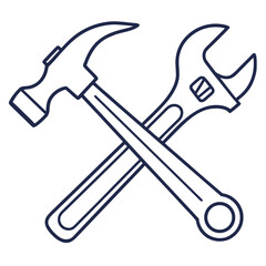 Hammer and wrench tool repair