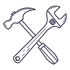 Hammer and wrench tools repair