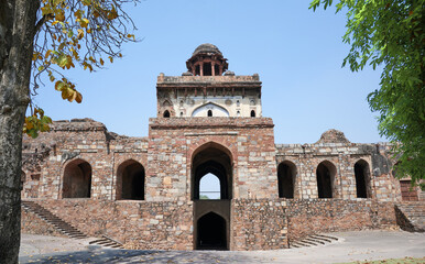 Back side of Prana Quila's Talaqi Darwaza, New Delhi