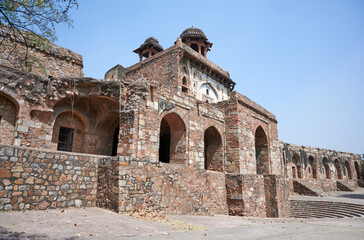 Back side of Prana Quila's Talaqi Darwaza, New Delhi