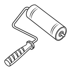 Paint roller tool for home improvement painting