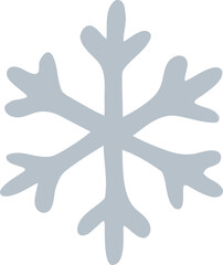 Simple Geometric Snowflake 