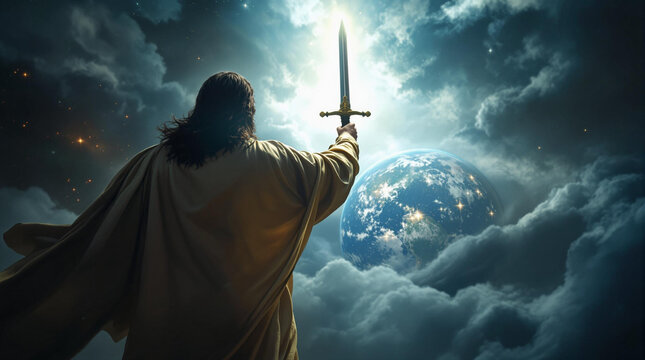 Jesus second coming on Earth. Judgement Day.