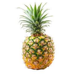 Ripe pineapple, whole, close-up