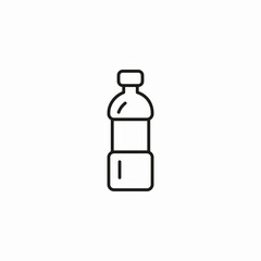 water bottle drink icon sign vector
