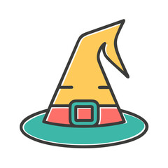 witch hat icon vector  .svg