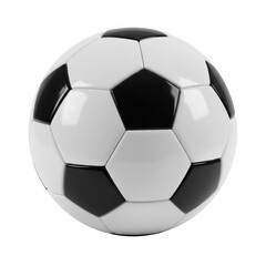 Soccer ball isolated on transparent background