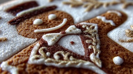 Close-up of a decorated gingerbread man (1)