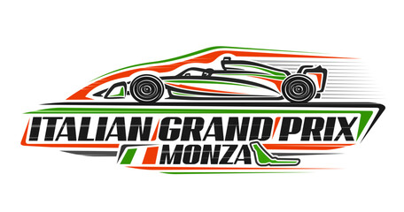 Vector logo for Italian Grand Prix