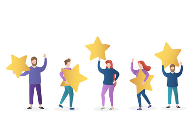 PNG satisfied client rating 5 star feedback review rank ranking quality service performance award gold badge prize marketing survey assessment business report measurement analysis comment vote opinion