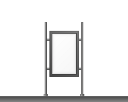 PNG large billboard city advertising vector isolated realistic street display blank signage construction digital screen horizontal front light frame poster announcement panel promo media outside urban