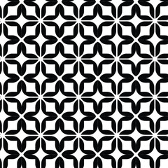 Black and white abstract geometric pattern
