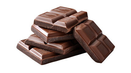 Fototapeta premium Chocolate Pour & Chocolate Chunk