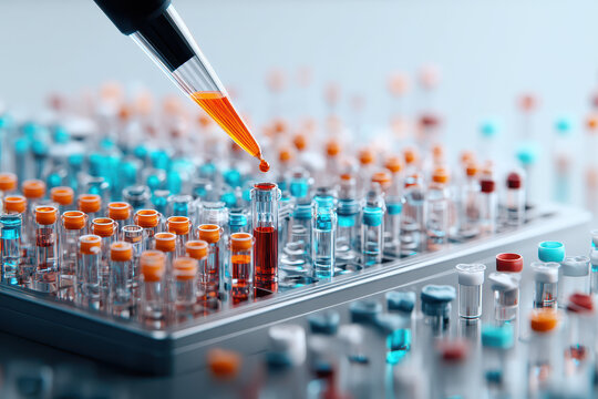 Healthcare breakthroughs in hospital diagnostics discovering new biomarkers in innovative laboratory environment