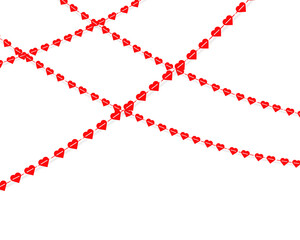 PNG romantic valentine love celebration red background heart shape wedding anniversary vector design illustration confetti vintage card bright cute holiday pattern simple.

